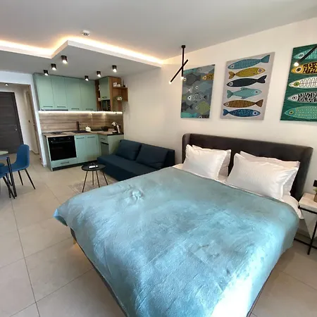 Apartment Deep Blue Horizon By The Sea *