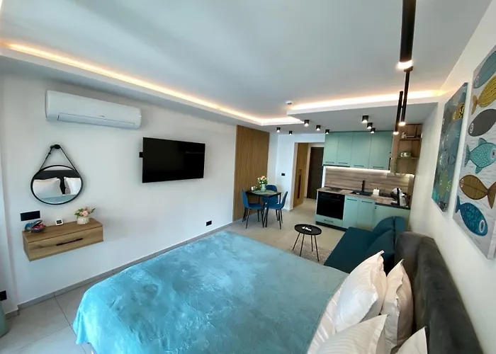 Apartment Deep Blue Horizon By The Sea